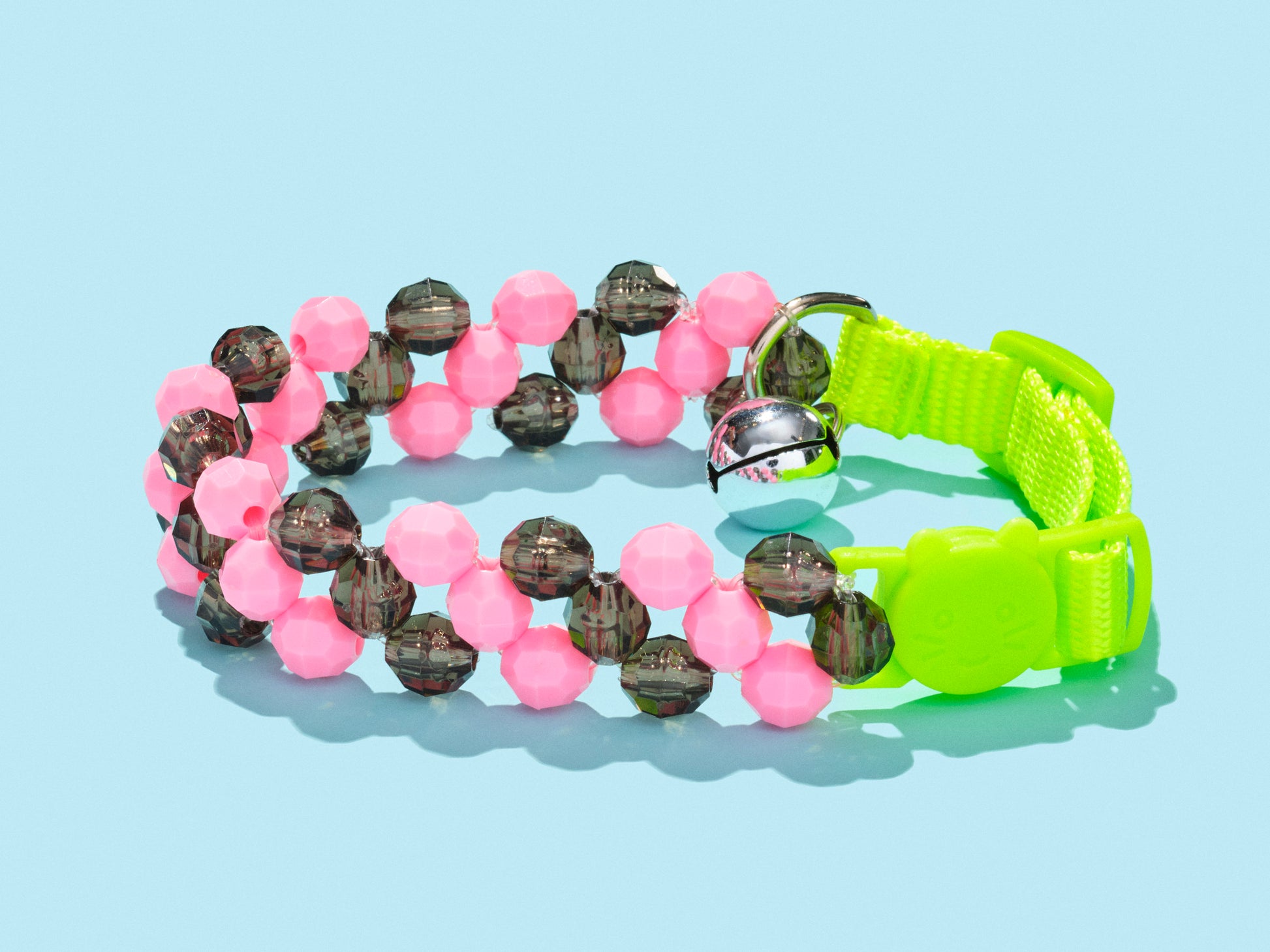 Colorful beads collar for pets